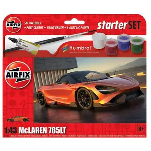 Maquette Starter Set - McLaren 765 1/43 - Airfix Maquette de voiture  - A55006 