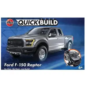 Airfix QUICKBUILD : Voiture Ford F-150 Raptor - Gris pas cher