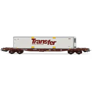 Jouef Wagon TOUAX porte-conteneurs à 4 essieux S70 avec caisse mobile ... pas cher