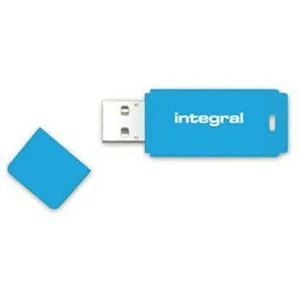 Comparateur de prix : Clé USB INTEGRAL Neon - 128 Go - USB 2.0 - Bleu fluorescent