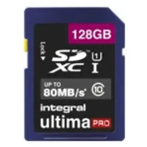 Integral UltimaPro - carte memoire flash - 128 Go - SDXC UHS-I pas cher