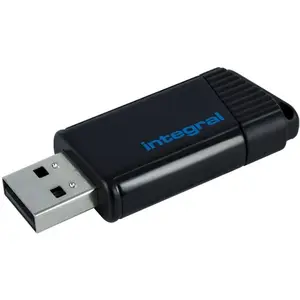 Integral Memory Integral Pulse - Clé USB - 16 Go - USB 2.0 - bleu pas cher