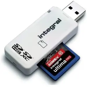 Integral SD Card Reader - lecteur de carte - USB 2.0 pas cher