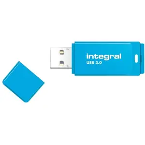Integral Memory Integral Neon - Clé USB - 64 Go - USB 3.0 - bleu pas cher