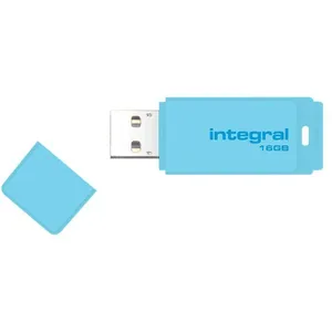 Clé USB Pastel - INTEGRAL - 16 Go - USB 2.0 - Bleu ciel pas cher
