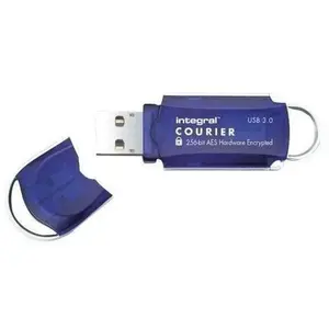 Integral Courier FIPS 197 Encrypted USB 3.0 - clé USB - 16 Go pas cher