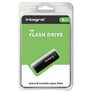 Comparateur de prix : Integral Memory Integral - Clé USB - 8 Go - USB 2.0 - noir