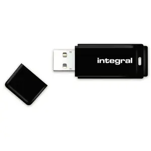 Integral Memory Integral - Clé USB - 64 Go - USB 2.0 - noir pas cher