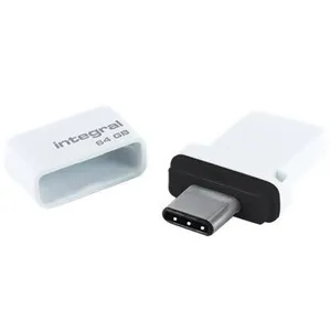 Cle usb integral infd 64 gbfusdual 3.0-c UBD-INFD64GBFUSDUAL3.0-C pas cher