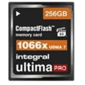 Comparateur de prix : Integral UltimaPro - Carte mémoire flash - 256 Go - 1066x - CompactFlash