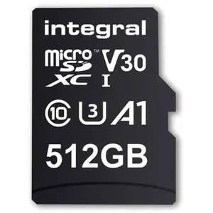 Comparateur de prix : Integral UltimaPro - carte memoire flash - 512 Go - microSDXC UHS-I