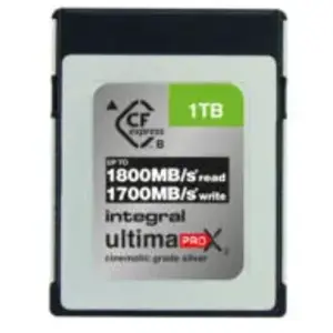 Integral Carte mémoire CFexpress 2.0 Type B Cinematic Silver 1TB pas cher