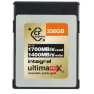Integral Carte mémoire CFexpress 2.0 Type B Cinematic Gold 256GB pas cher
