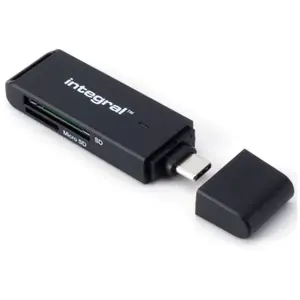 Integral Memory Lecteur de carte micro SD et SD USB-C 3.0Vendu parmiss-numerique