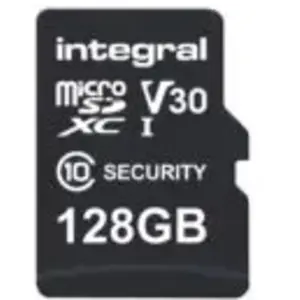 Integral Carte MicroSD Security A1 V30 - 128Gb pas cher