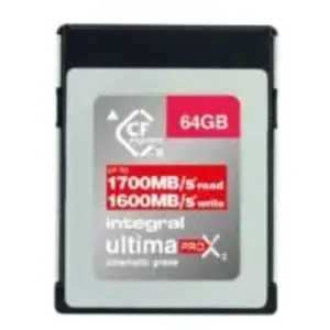 Integral 64GB UltimaPro X2 CFexpress Cinematic Type B 2.0 64 Go pas cher