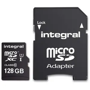Comparateur de prix : Integral UltimaPro - carte memoire flash - 128 Go - microSDXC UHS-I