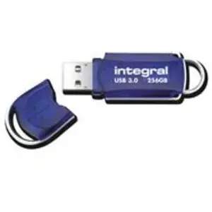 Integral 256GB Clé USB 3.2 Gen 1 Courier Bleu jusqu'à 120MB/s pas cher