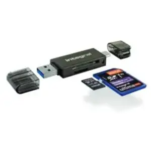 Comparateur de prix : Integral Lecteur de cartes USB 3.0 - Type A et C - Micro SD et SD