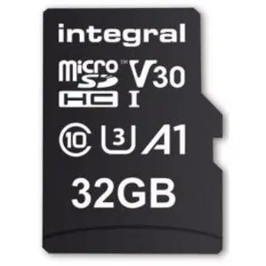 Comparateur de prix : Integral - carte memoire flash - 32 Go - microSDHC UHS-I
