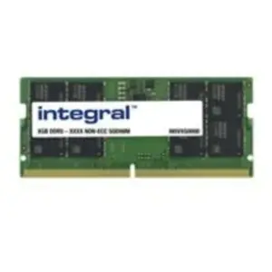 Comparateur de prix : Integral 16GB LAPTOP RAM MODULE DDR5 4800MHZ PC5-38400 UNBUFFERED NON-...
