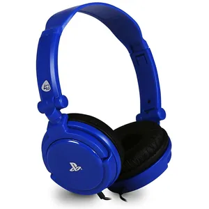 Casque Gaming 4Games stéreo Bleu pour PS4 pas cher