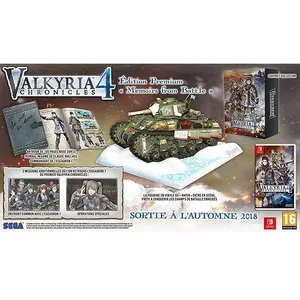 Comparateur de prix : Plaion Valkyria Chronicles 4 : Memoirs From Battle Edition Collector Switch