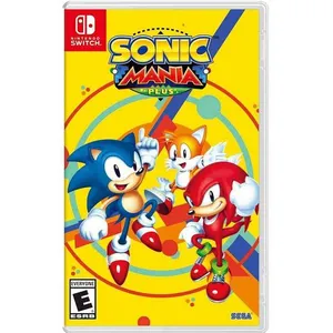 Jeu de plateforme Sonic Mania Plus - Sega - Nintendo Switch - 1-4 joueurs - PEGI 7+ pas cher