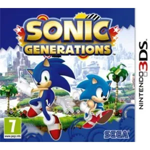 Comparateur de prix : Jeu console 3DS - Sega - Sonic Generations - 20e anniversaire du hérisson - Action