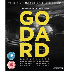 Comparateur de prix : StudioCanal Godard: The Essential Collection (5 Blu-Ray) [Edizione: Regno Unito] [Import]
