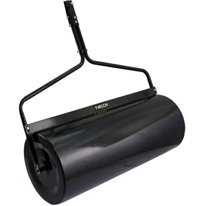 MonsterShop 120L Rouleau à Gazon Tirable pour Jardin Rolleur à Pelouse Tirable Jardinage Pelouse pas cher