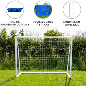 Comparateur de prix : MONSTERSHOP But de Football 2,4 x 1,8 m