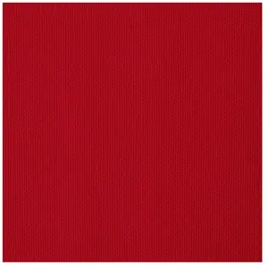 Tissu en coton uni Rouge - Homescapes