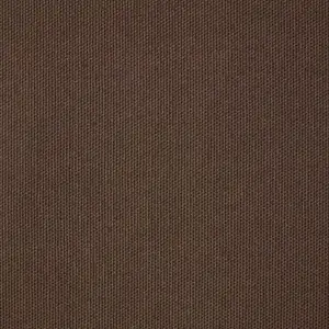 Tissu en coton uni Chocolat - Homescapes