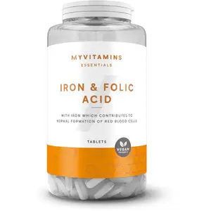 Myvitamins Acide Folique et Fer en comprimés - 30Comprimés pas cher