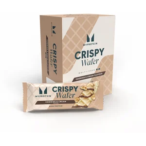 Comparateur de prix : MyProtein Gaufrettes Protéinées Allégées - 10Barres - Cookies et Crême