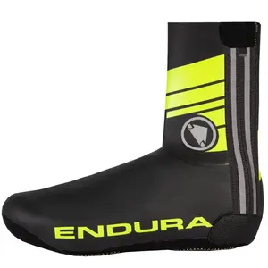 Endura Road Overshoe - Sur-chaussures vélo homme Hi Viz Yellow M pas cher