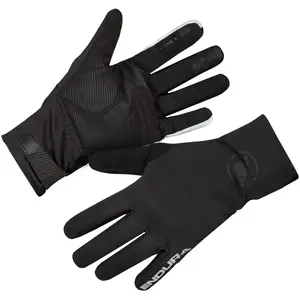 Endura Deluge Waterproof Full Finger Cycling Gloves - Black S