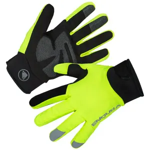 Comparateur de prix : Endura Strike Glove - Gants vélo homme Hi Viz Yellow L