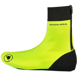 Couvre-chaussures Endura Windchill jaune fluo noir - S pas cher