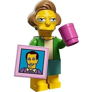 Lego 71009 Minifigurine Les Simpsons Série 2 - N°14-Edna Krabappel(1 s...Vendu parfnac