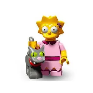 Lego 71009 Minifigurine Les Simpsons Série 2 - N°3-Lisa (1 sachet ENTR... pas cher