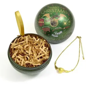 Harry Potter - Boules De Noël Cadeau - Bracelet Vif D'or