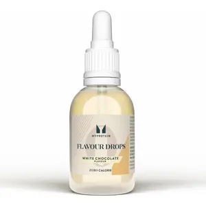 Comparateur de prix : My Protein FlavDrops Aromatisation Liquide Saveur Chocolat Blanc 50 ml