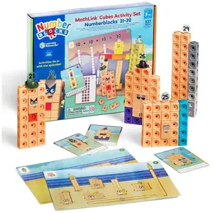 Learning Resources Kit d'activités avec cubes MathLink Numberblocks de 21 à 30