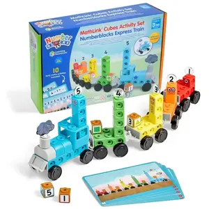 Learning Resources Coffret d'activités : le train Express Numberblocks - MathLink Cubes