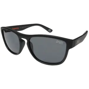 Superdry lunettes de soleil Rockstar 104B Matte Black Grey pas cher
