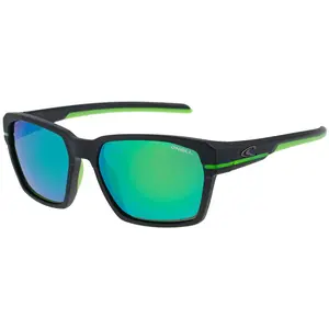 O´neill O'Neill ONS-9027 2.0 Lunettes de soleil pour homme 104P Noir/vert/vert miroir, Noir pas cher