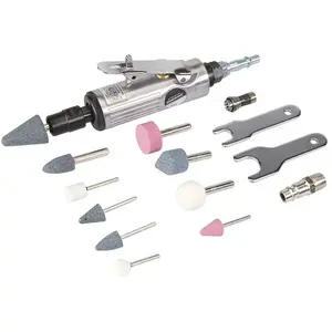 Comparateur de prix : Silverline - Meuleuse pneumatique et accessoires, 15 pcs 160 mm