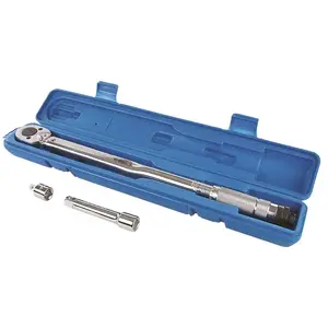 Silverline - Clé dynamométrique 28 - 210 Nm, carré 1/2" (633567)